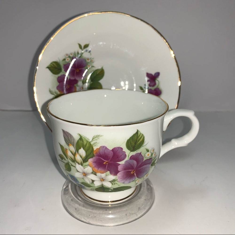 SADLER Wellington fine bone china tea cup and saucer made in England coffee - Picture 3 of 14